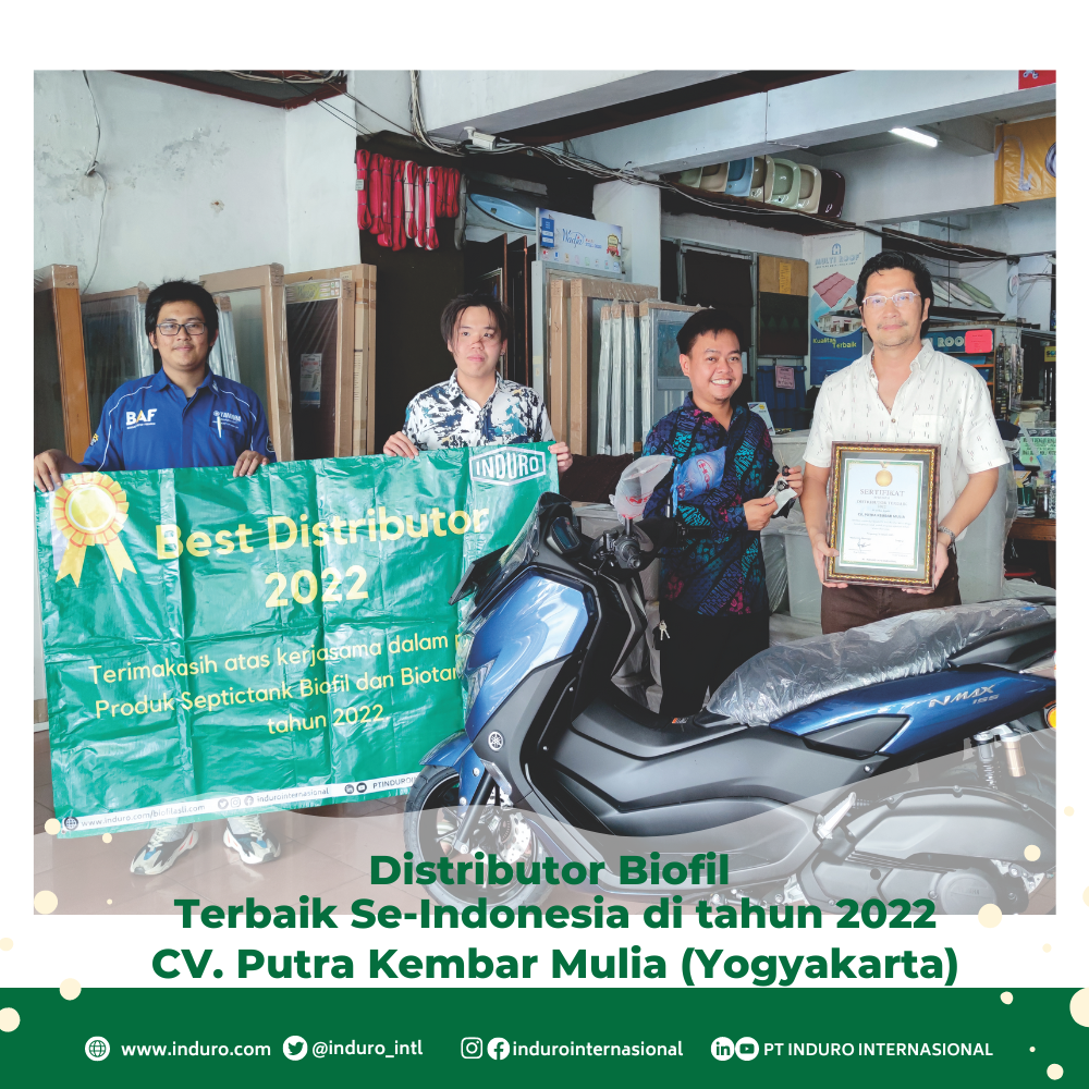 Distributor Biofil Terbaik Se-Indonesia tahun 2022